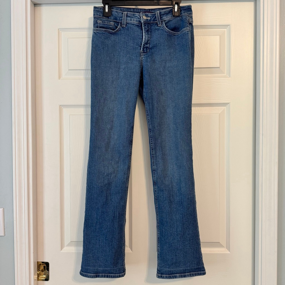 NYDJ Blue Boot Cut Jeans Size 6 Medium Wash 29x31